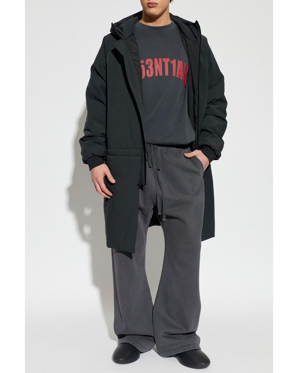 Fear Of God Gray Sweatpants With Logo for men