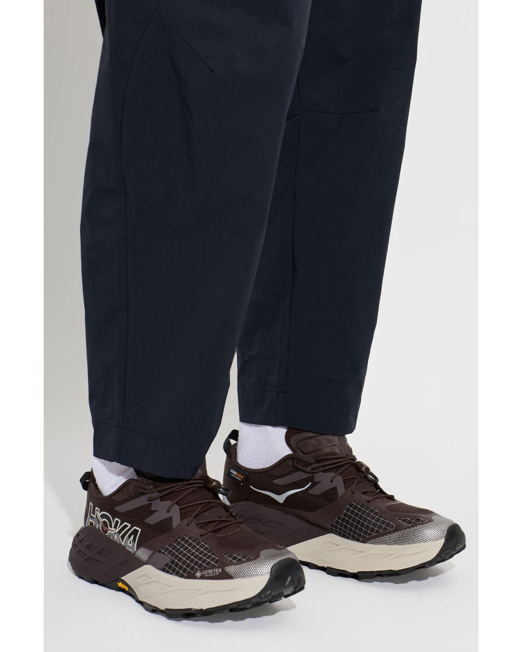 Hoka One One Brown 'Speedgoat 7 Gtx' Sports Shoes for men