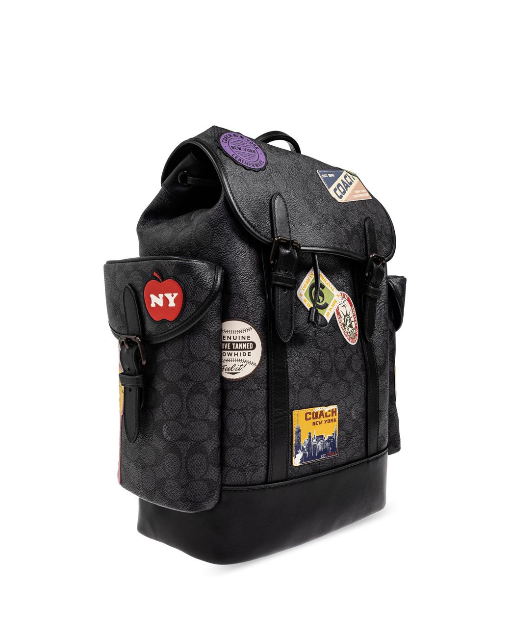 coach-GREY-Backpack-With-