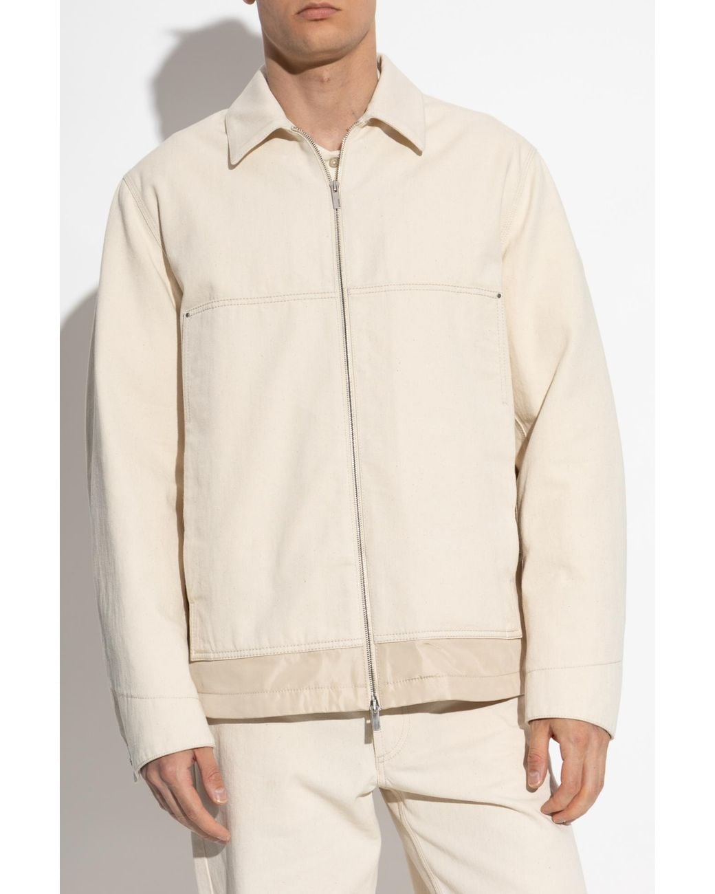 Moncler Natural Reversible Down Jacket for men