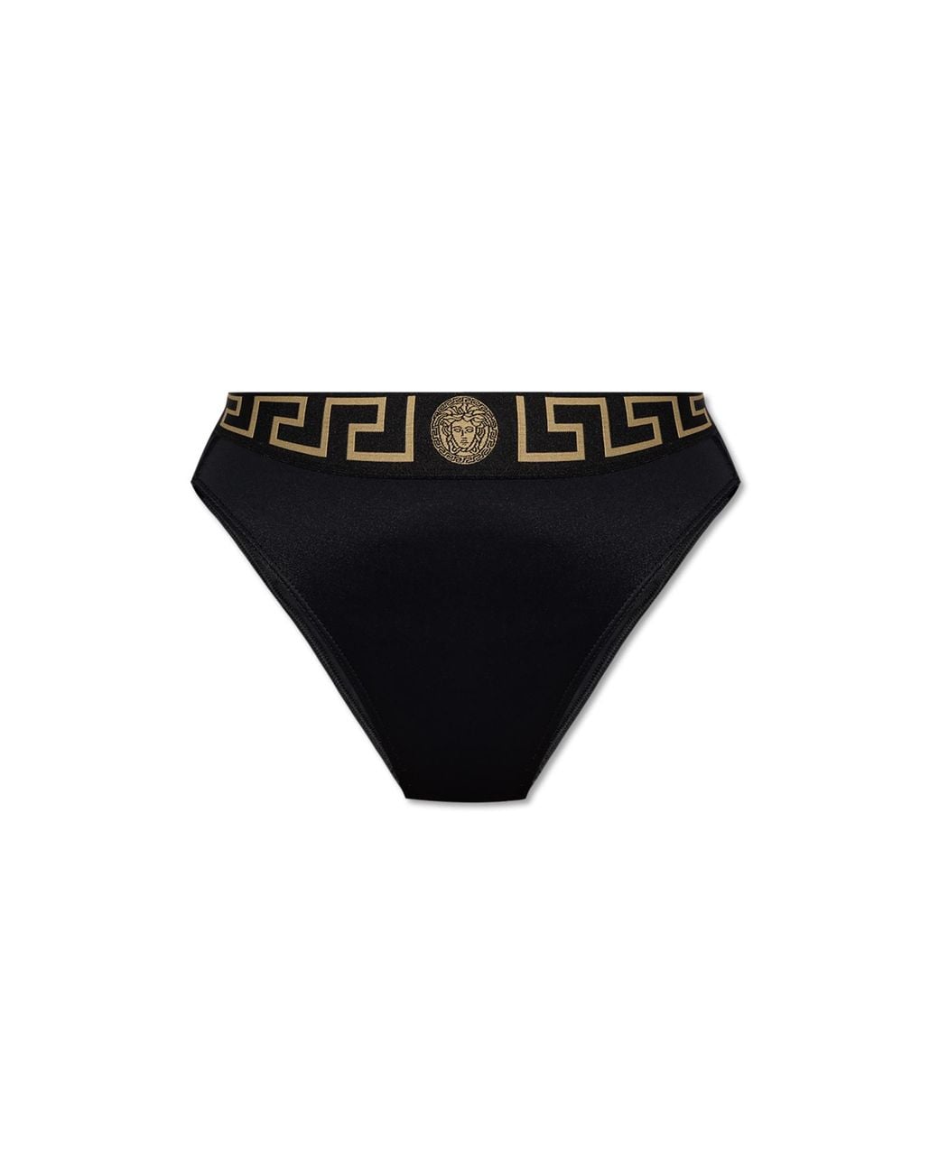 Versace Black Swimsuit Bottom