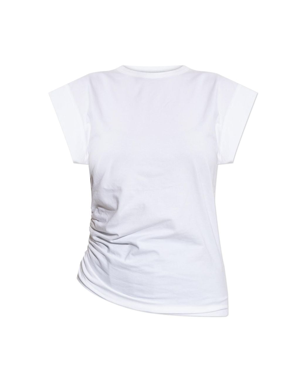 Officine Generale White Short-Sleeved T-Shirt