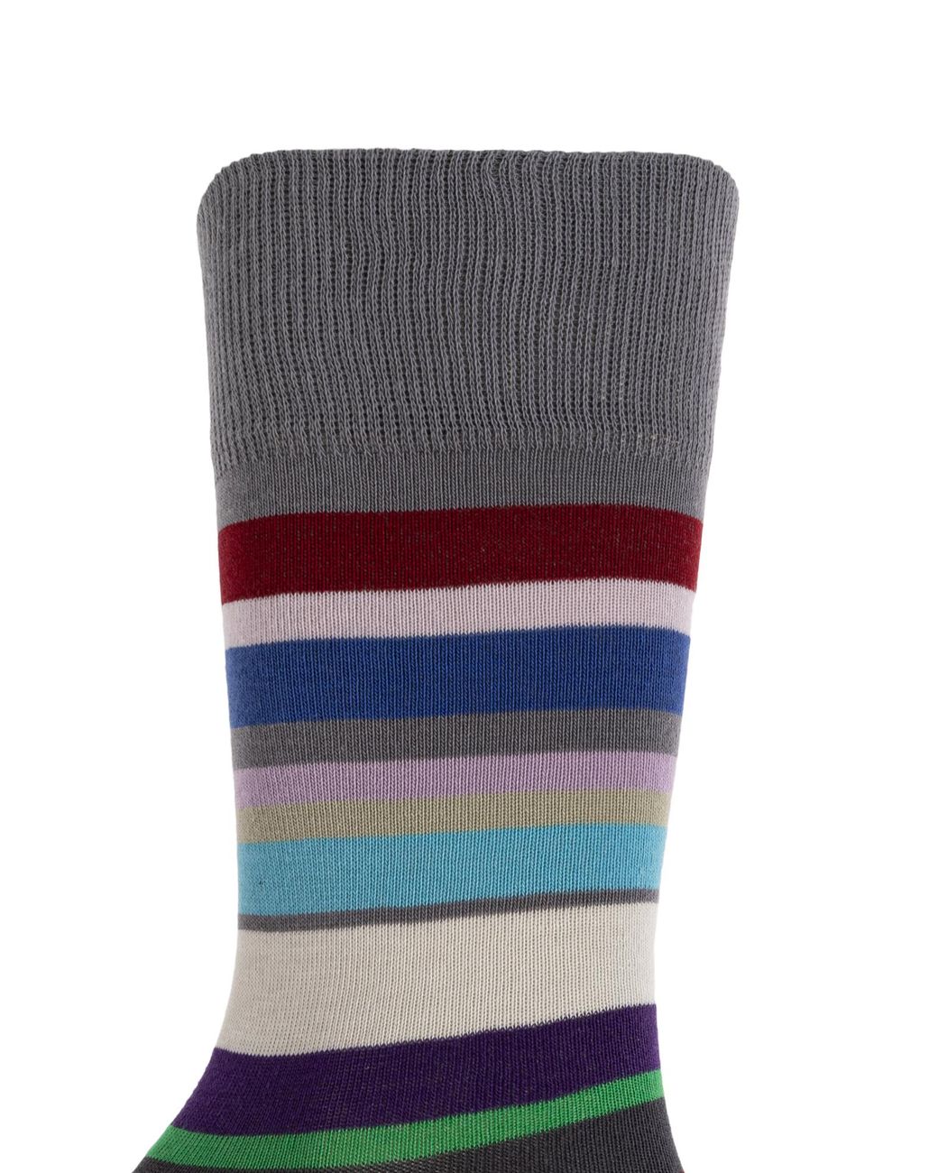 Paul Smith Blue Socks With A Striped Pattern for men