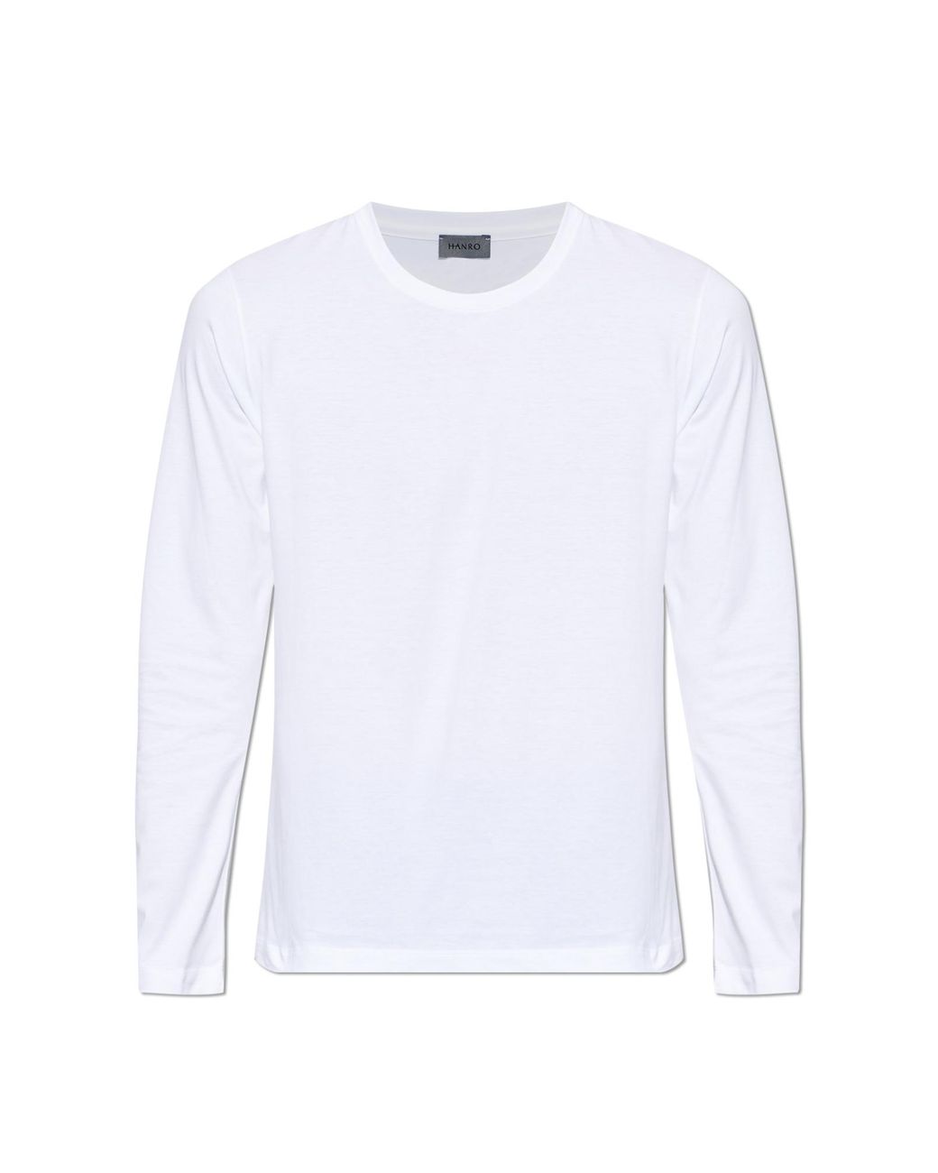 Hanro White Lingerie T-Shirt From The 'Living' Collection for men