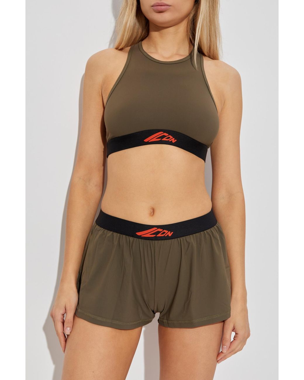 DSquared² Green Underwear Shorts