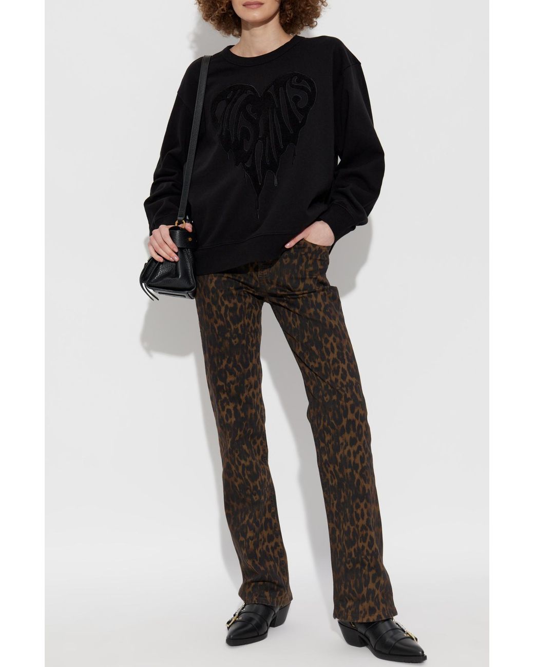 AllSaints Black Sweatshirt 'Trip'