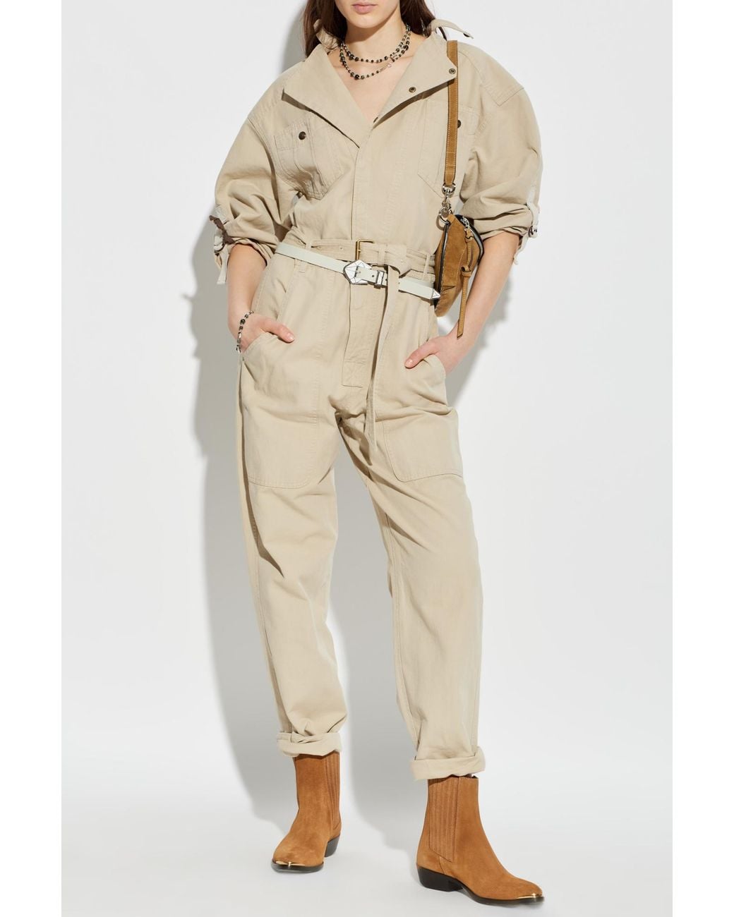 Isabel Marant Natural Jumpsuit "Nessime"