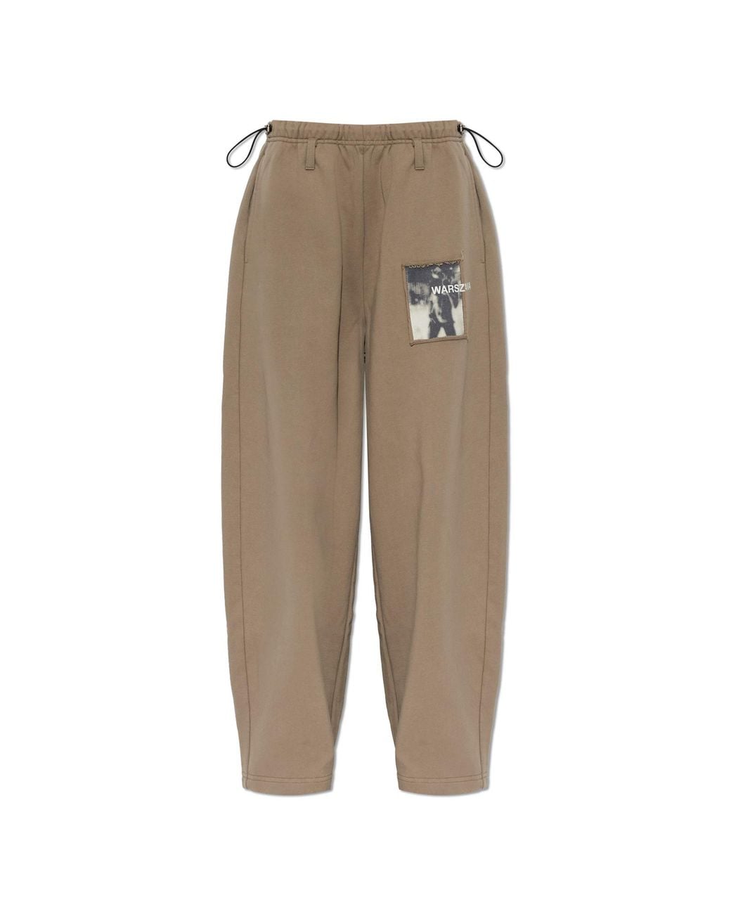 M I S B H V Natural Wide-Leg Sweatpants