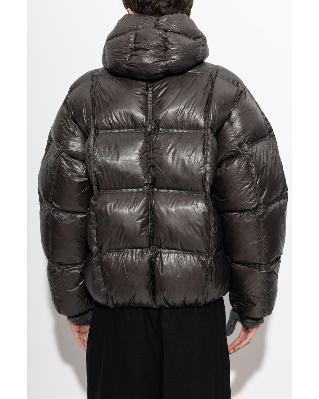 Roa Black Down Jacket With Hood for men
