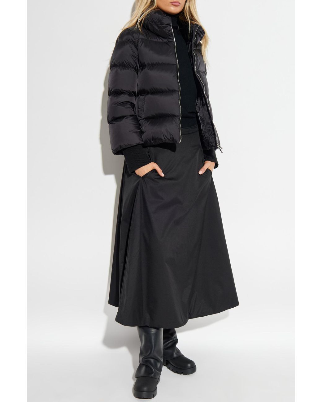 Add Down Jacket in Black | Lyst
