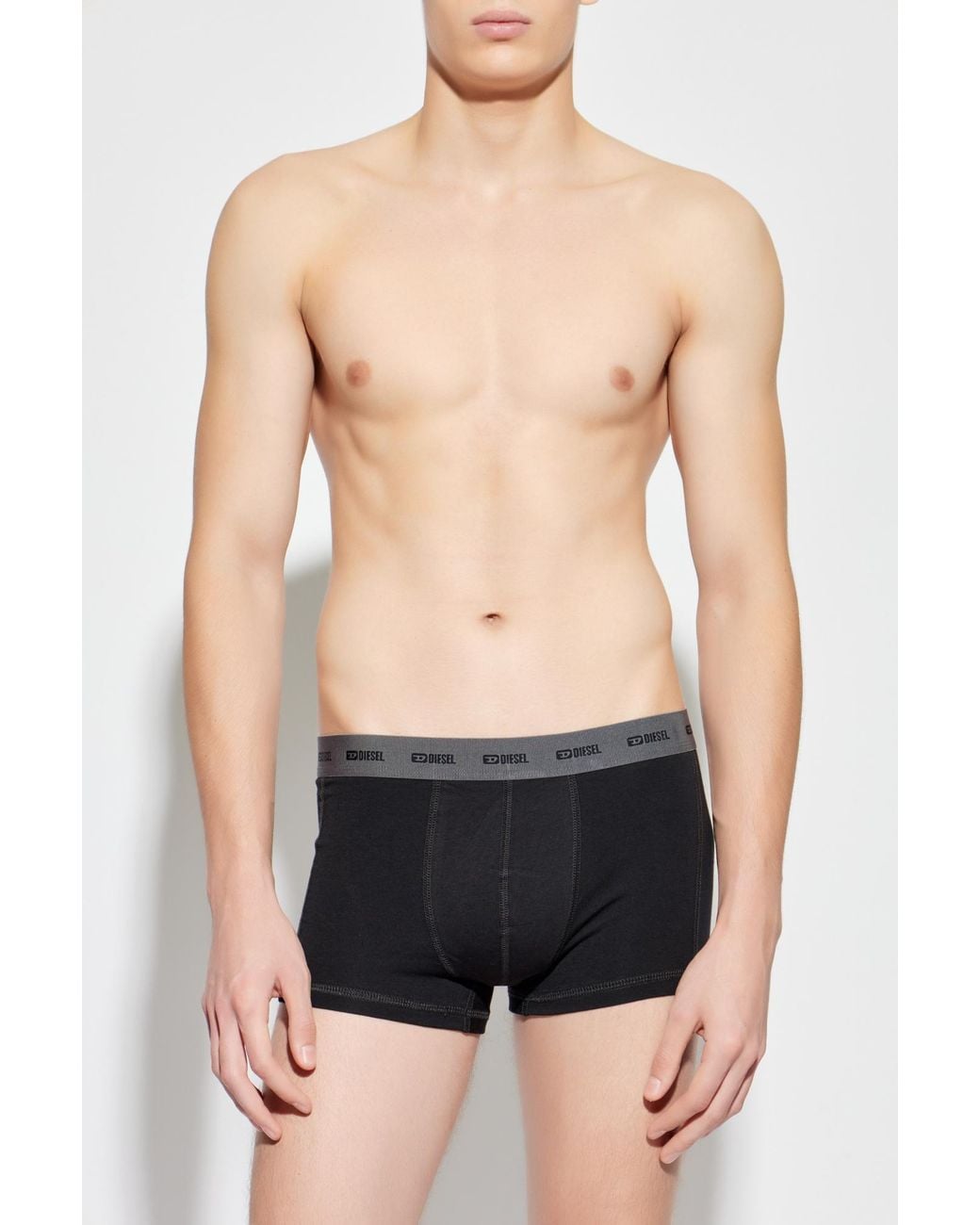 DIESEL Black Three-Pack Of Boxer Shorts 'Damien-Utlt-3Pack' for men