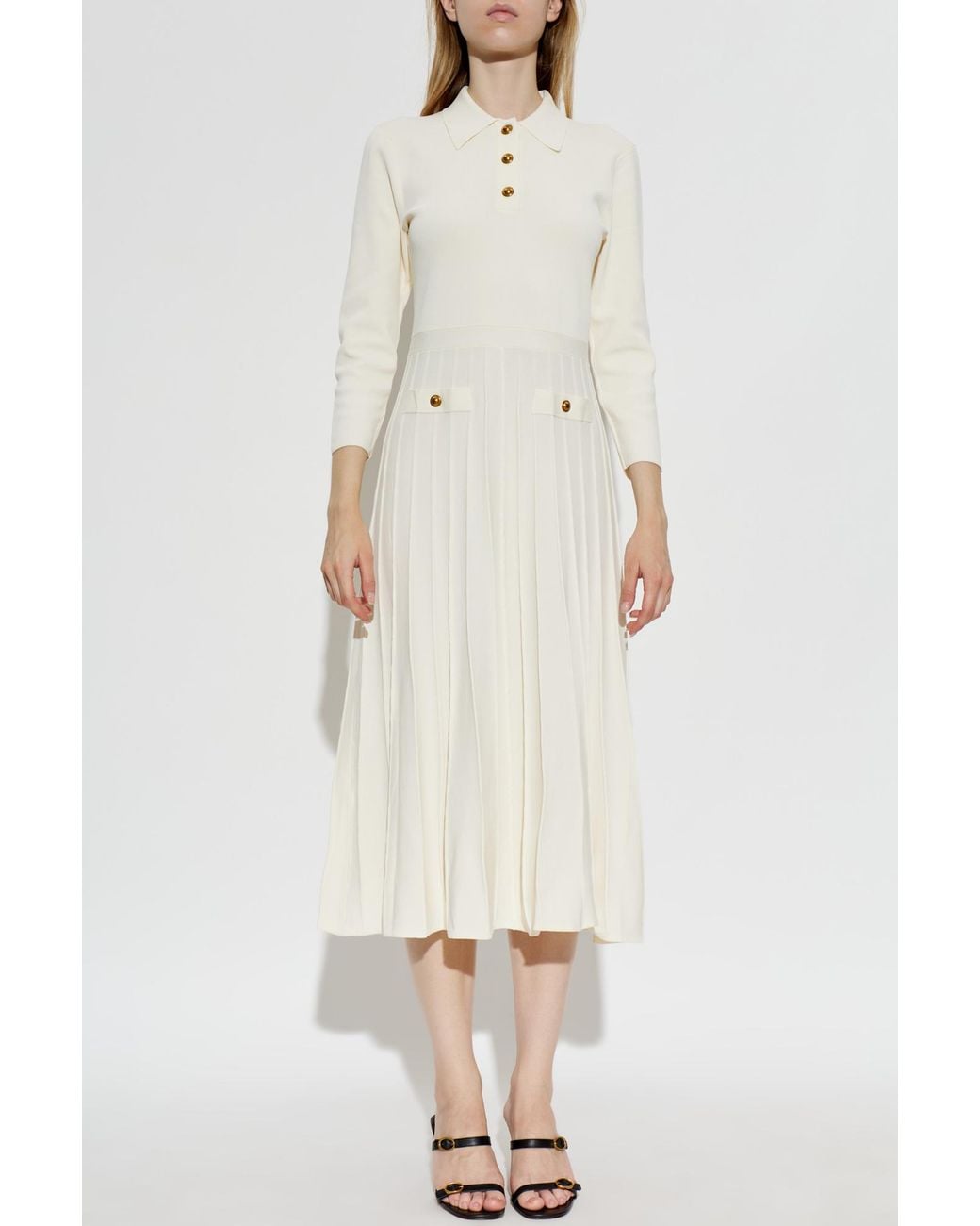 MICHAEL Michael Kors White Polo Dress
