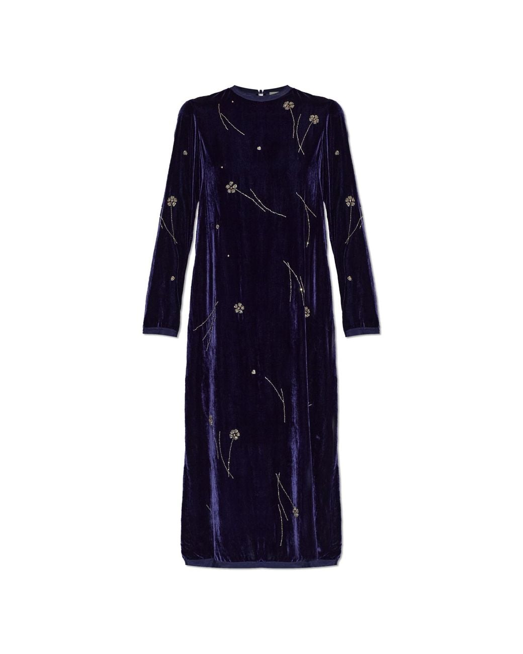 Forte_forte Blue Long Sleeve Dress