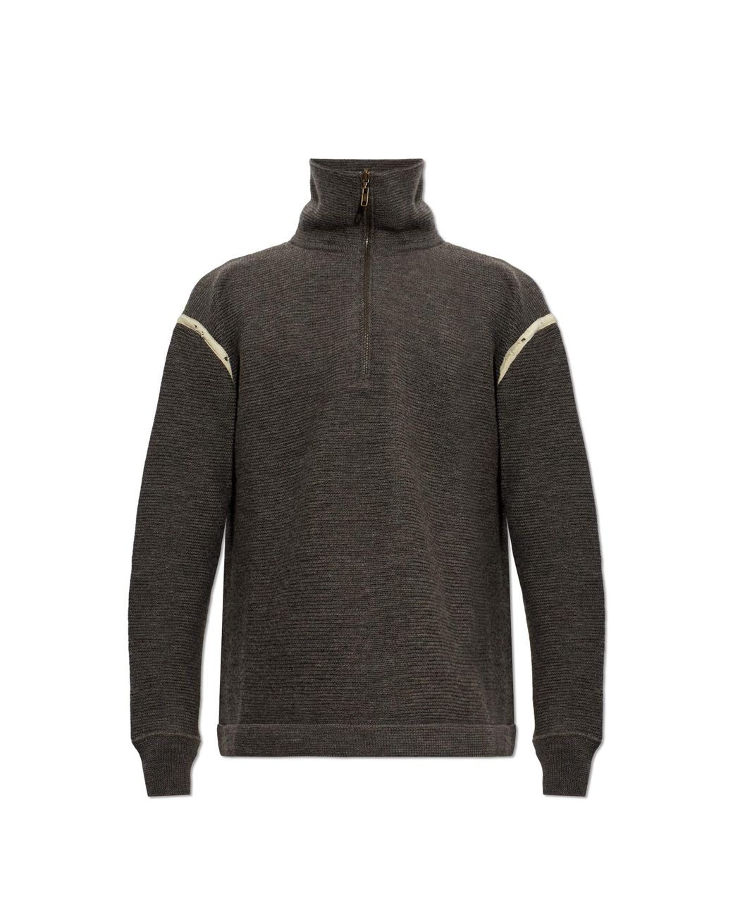 Maison Margiela Black Wool Sweater for men