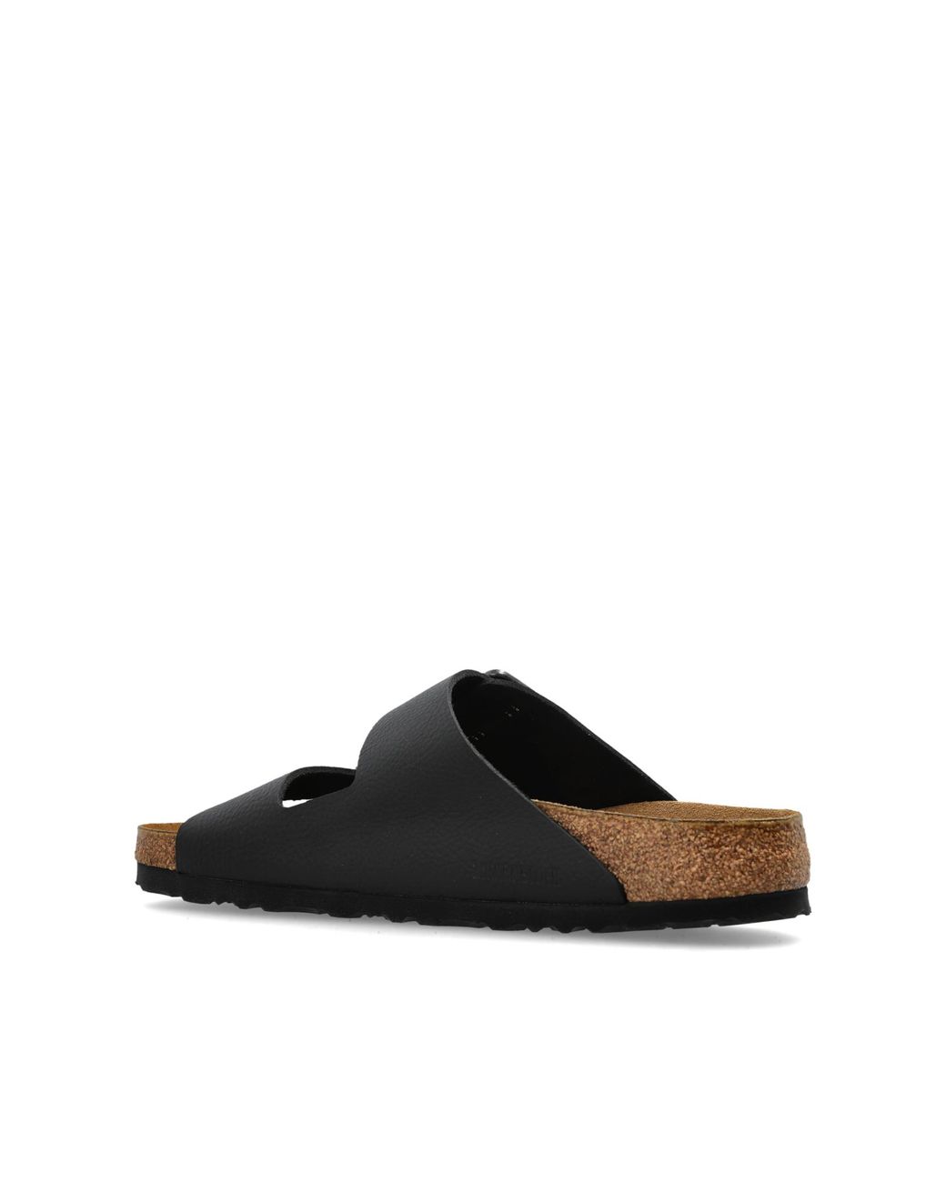 Birkenstock Black 'Arizona Wire Buckle' Slides for men