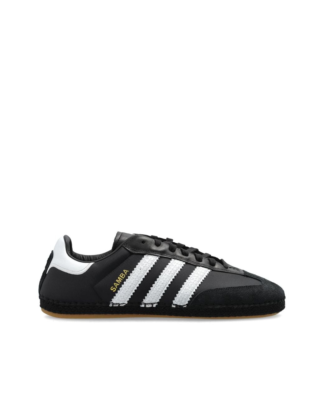 Adidas Originals Black 'Clot Samba Espadrille By E' Trainers for men