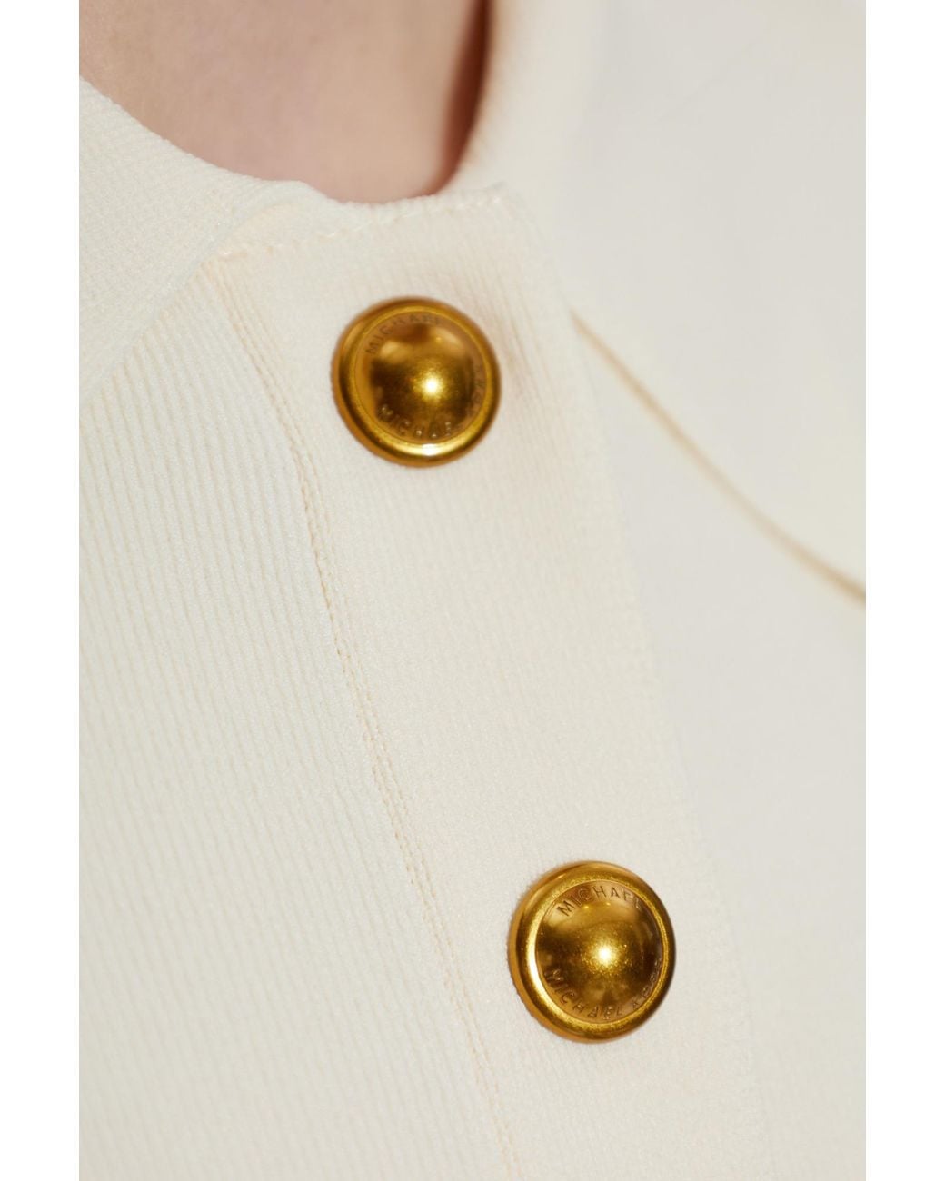 MICHAEL Michael Kors White Polo Dress