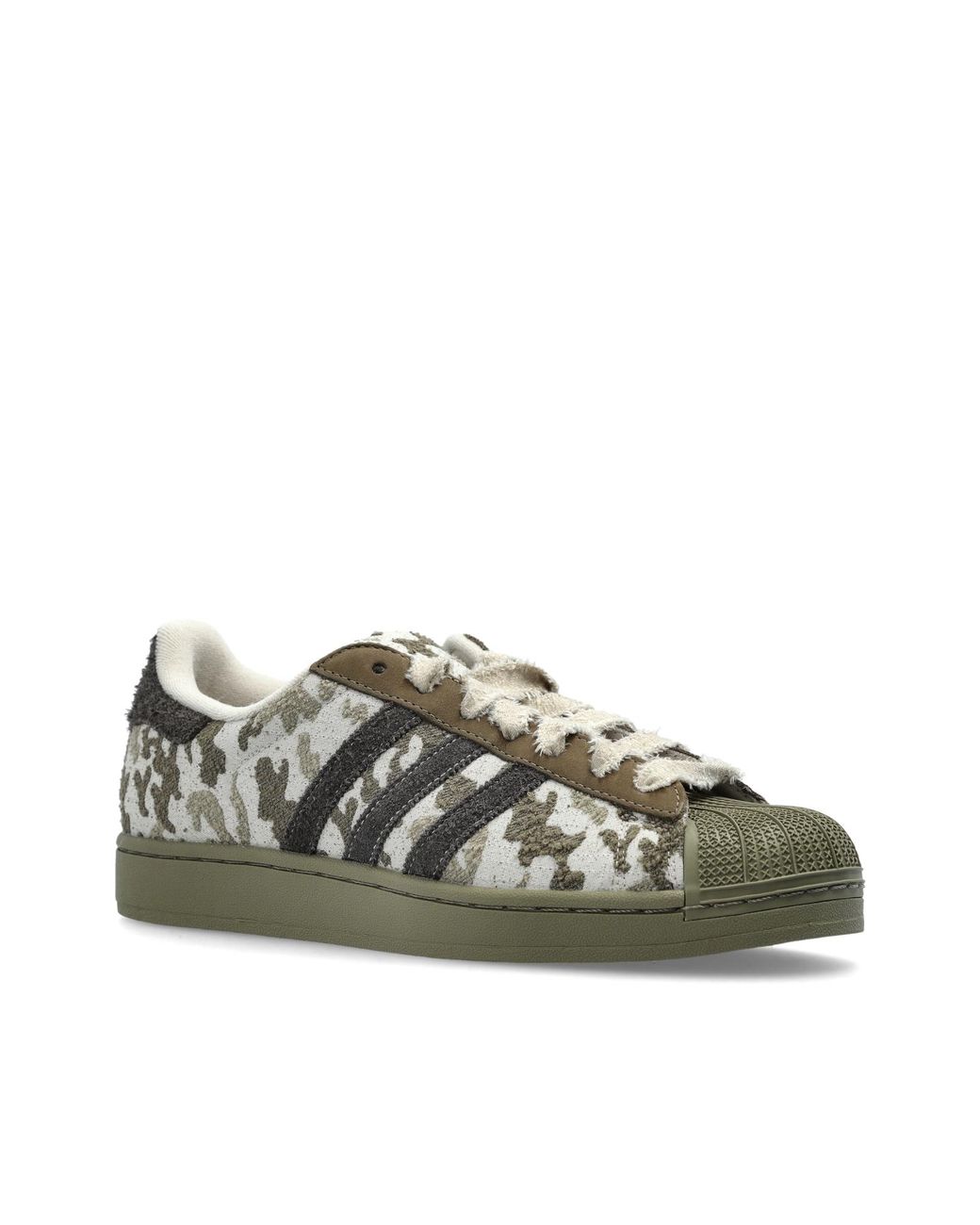 Adidas Originals Green 'Superstar Ii' Sports Shoes for men