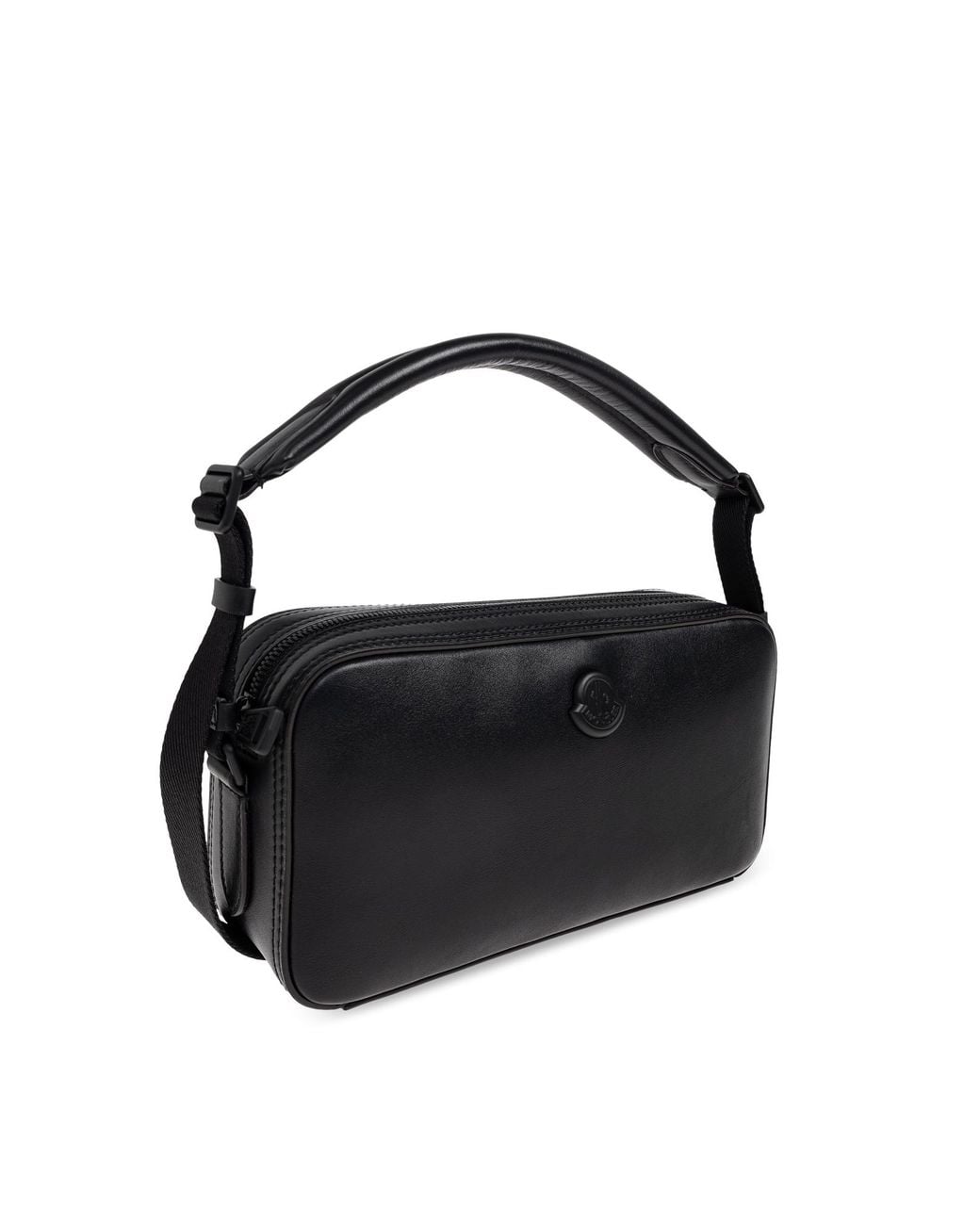 Moncler Black Shoulder Bag 'Carlo' for men