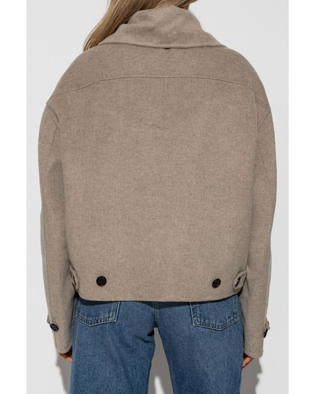 Acne Brown Wool Jacket