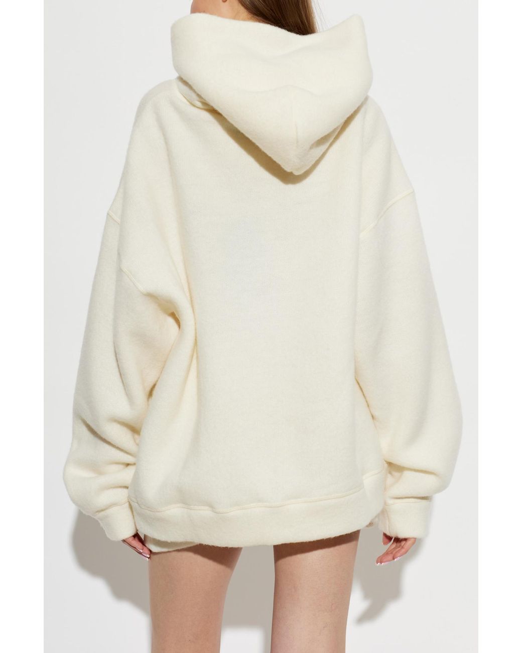 DSquared² Natural Wool Hoodie