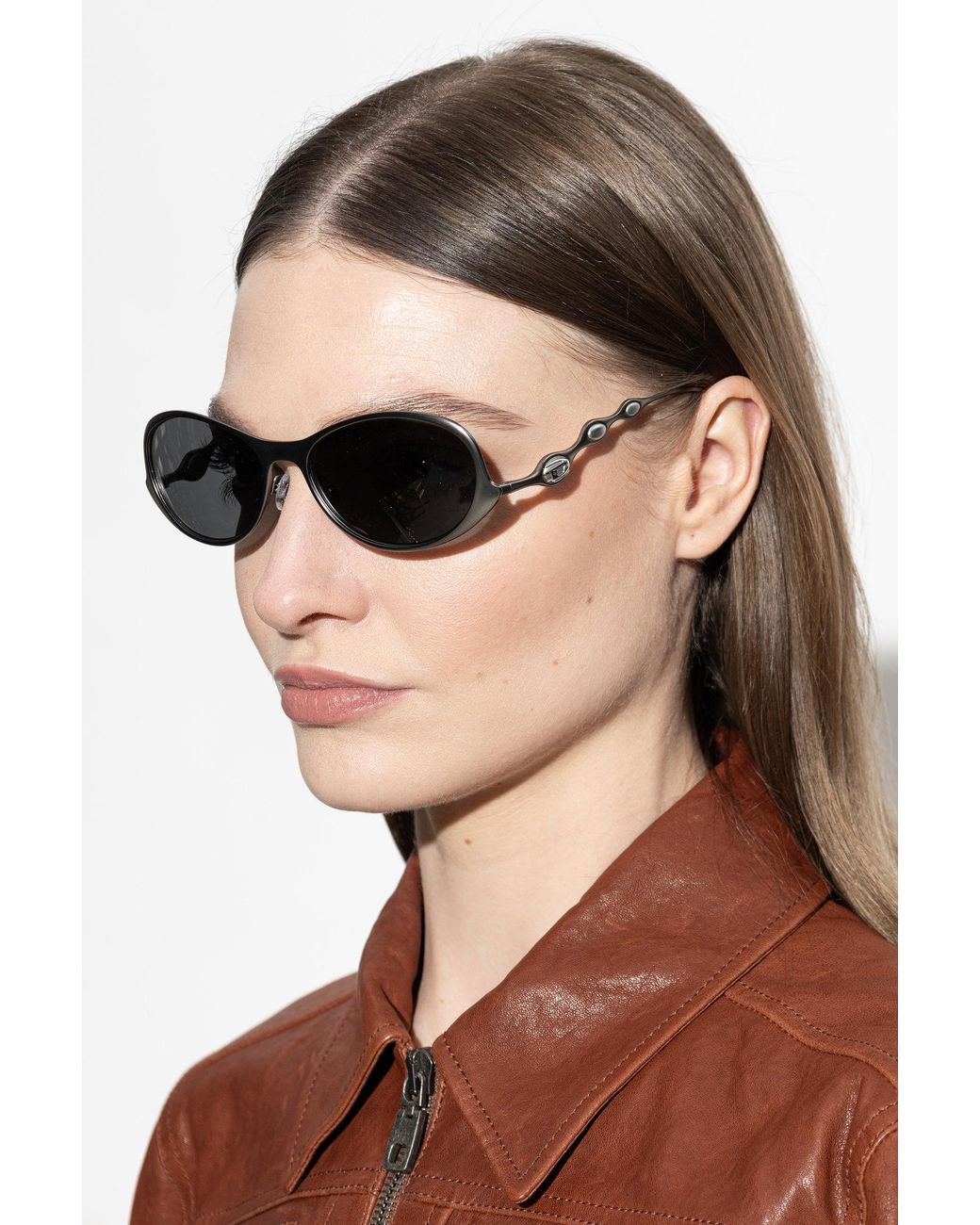 DIESEL Gray Sunglasses '0Dl1014'