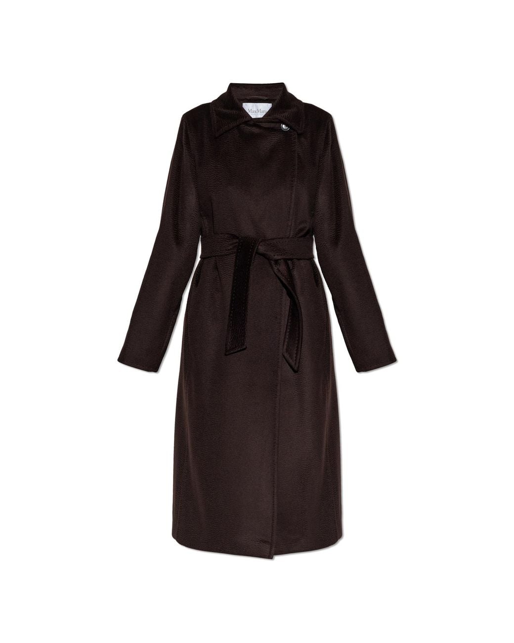 Max Mara Black Wool Coat 'Manuela'