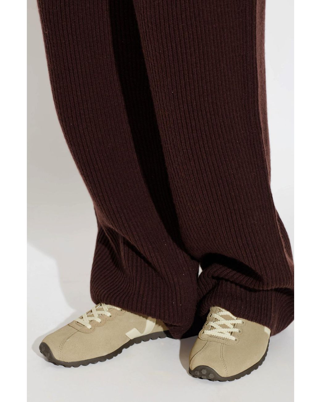 Veja Brown 'Cateyes Suede' Sports Shoes