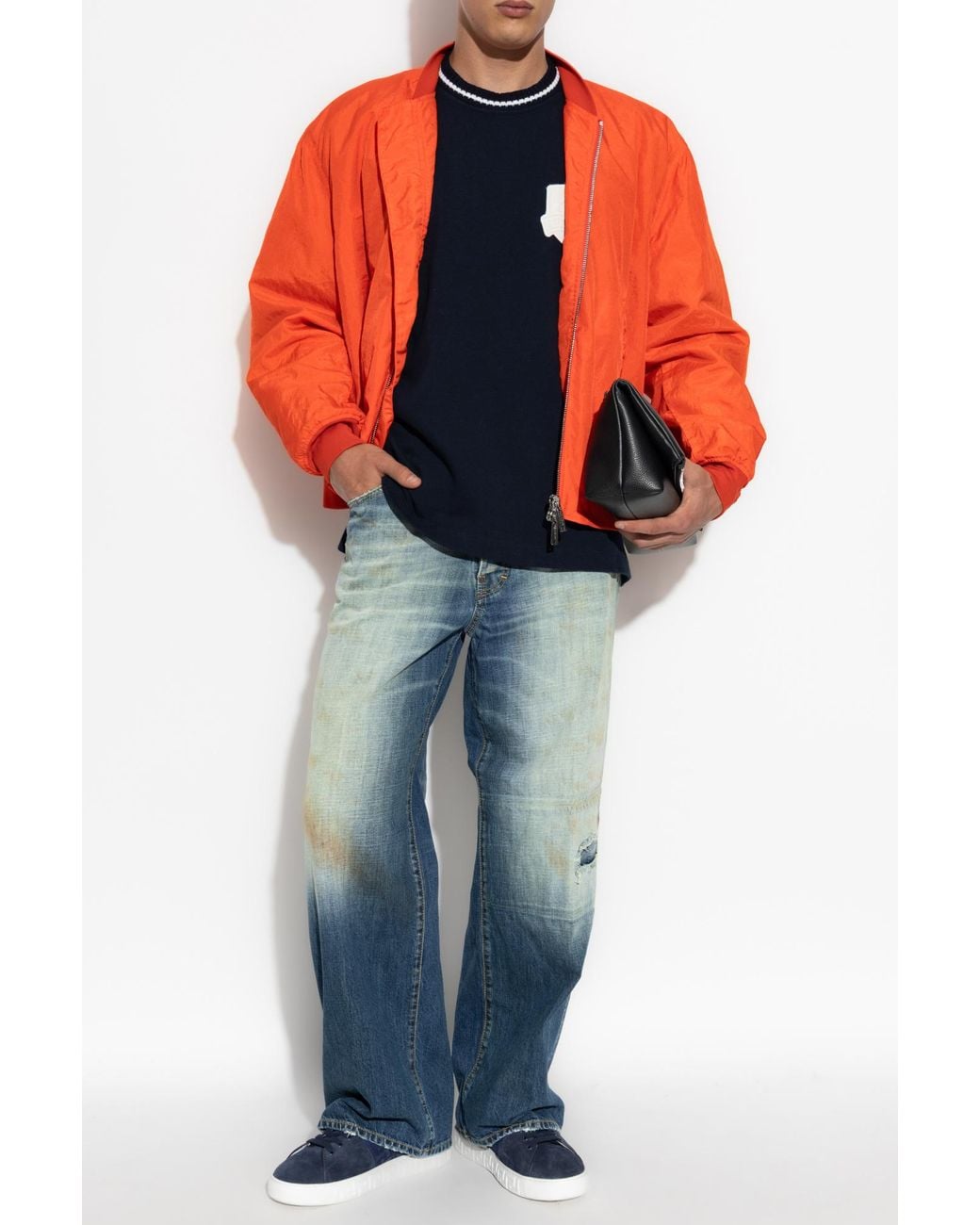DSquared² Blue Jeans Loose for men