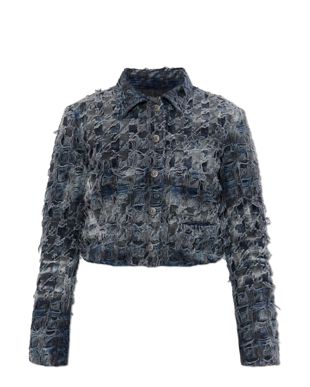 DIESEL Blue Denim Jacket 'De-Ursy-Fsh'