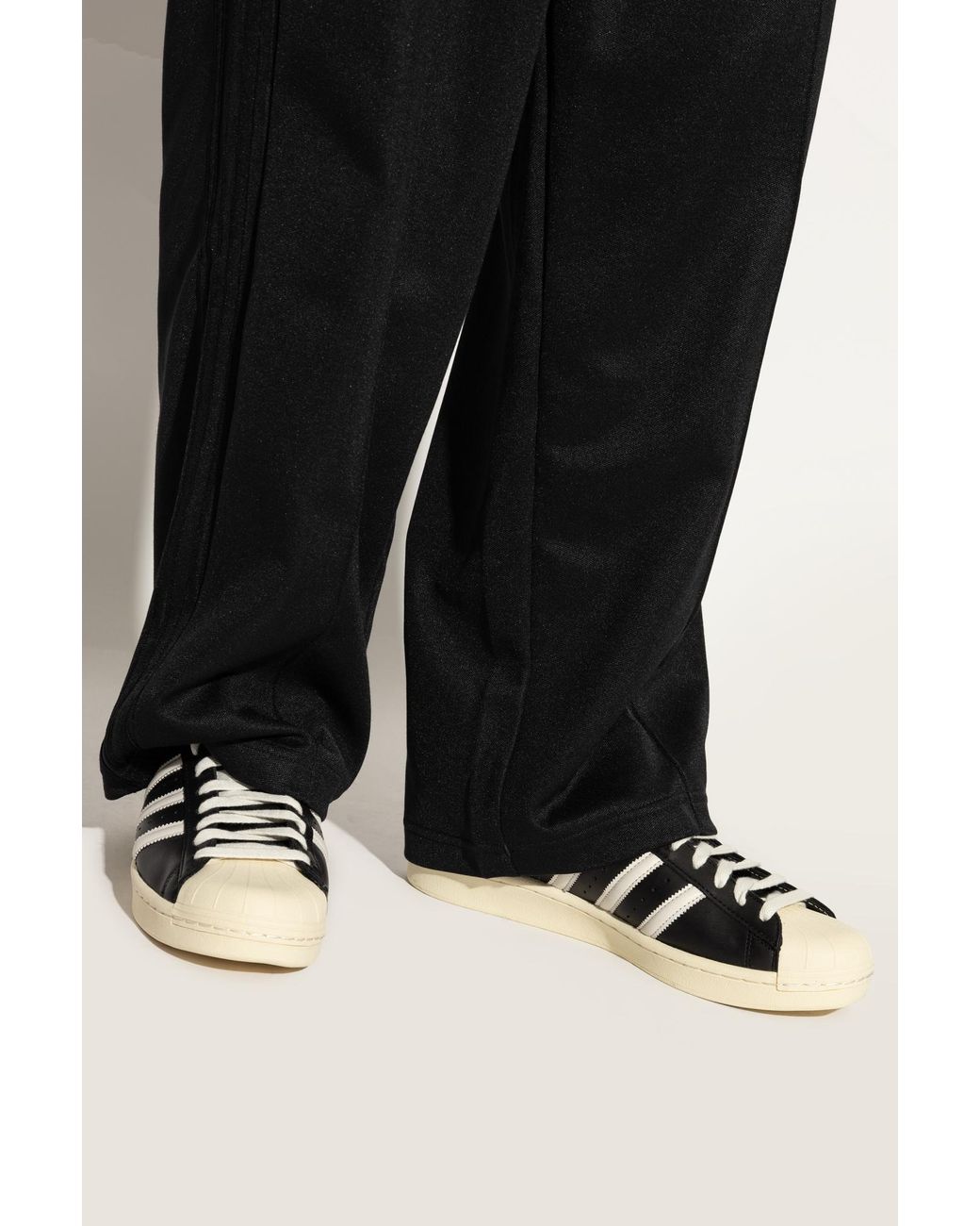 Adidas Originals Black Sports Shoes "Superstar Vintage"
