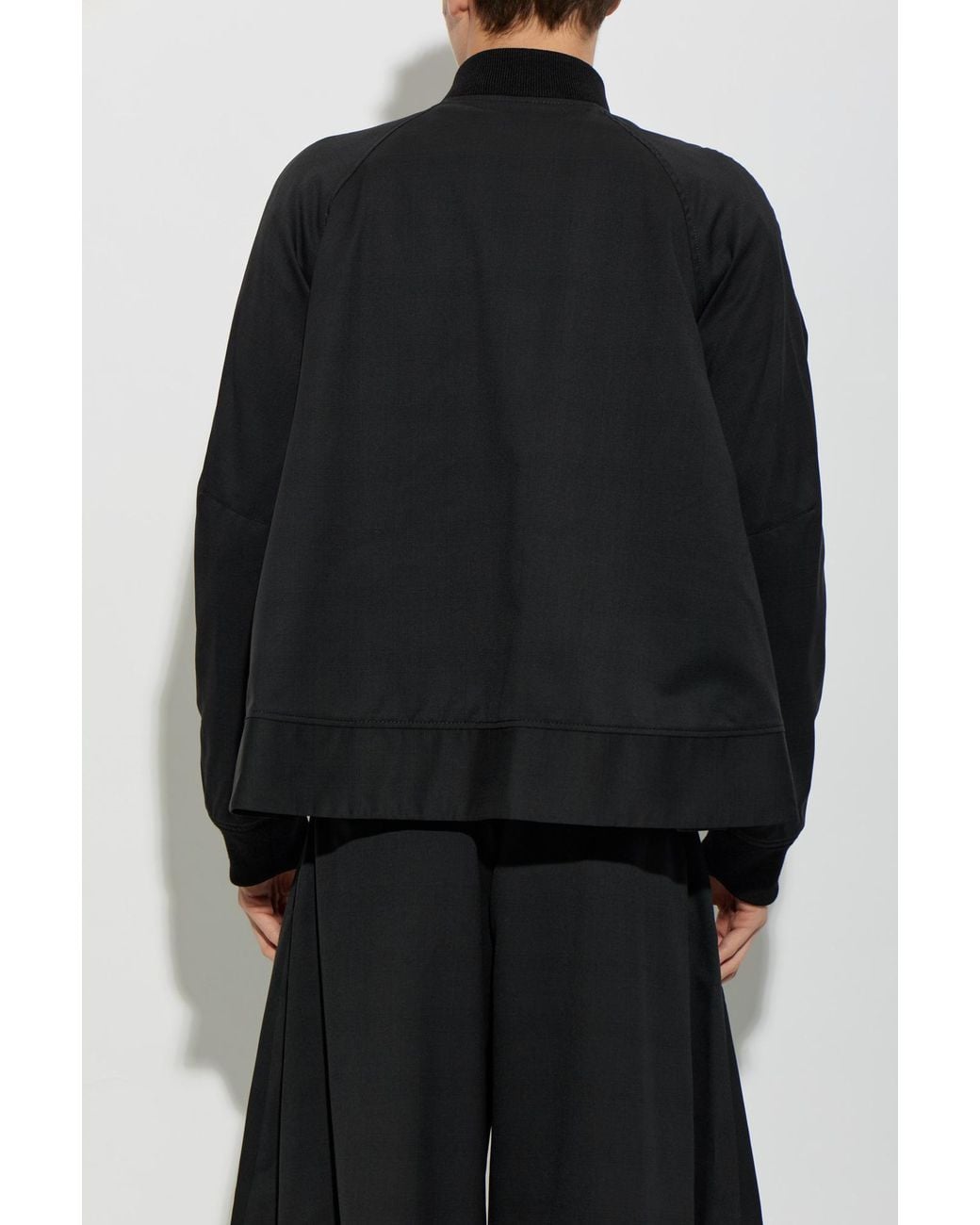 Comme des Garçons Black Asymmetrical Jacket for men