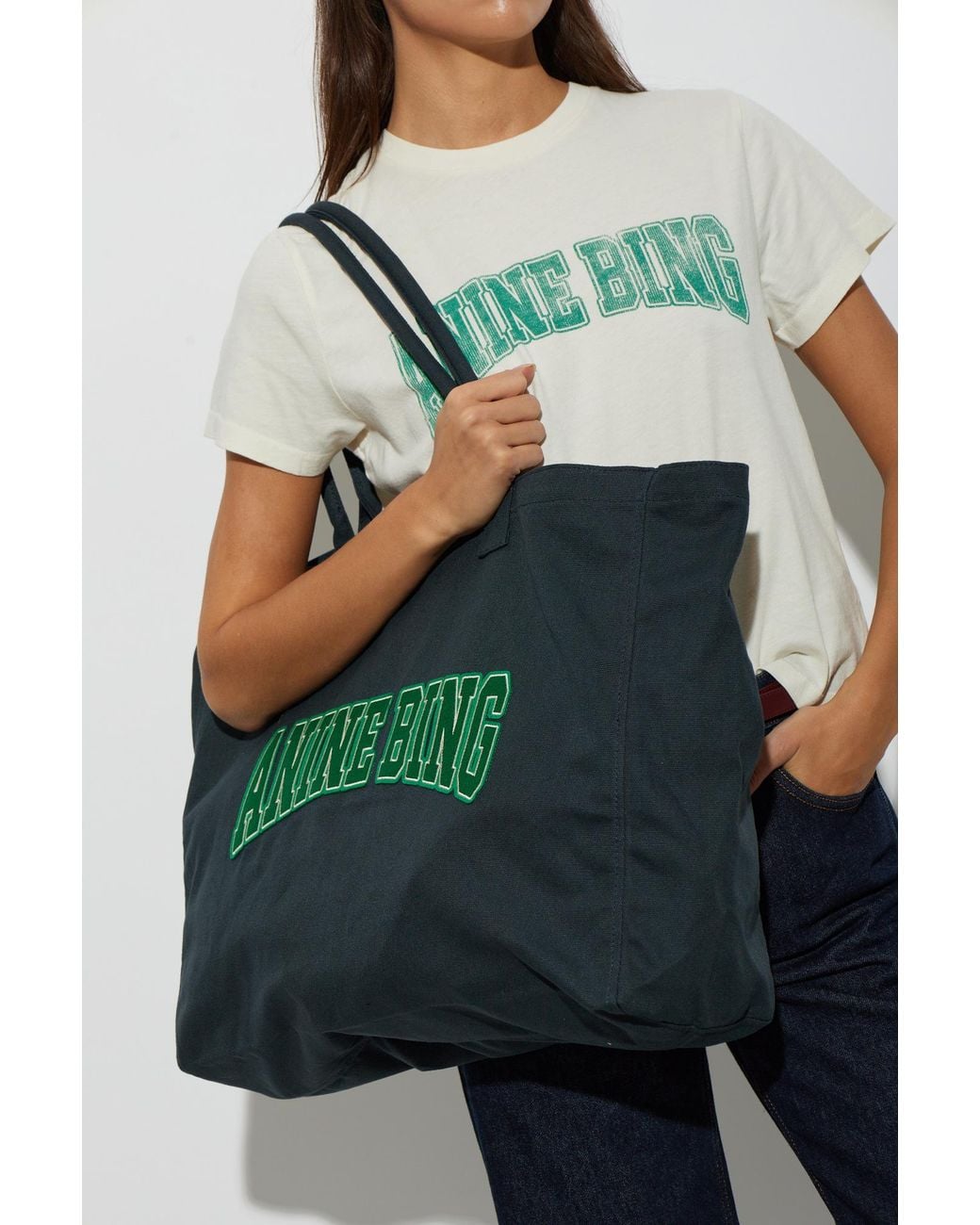 Anine Bing Black 'Leo' Bag