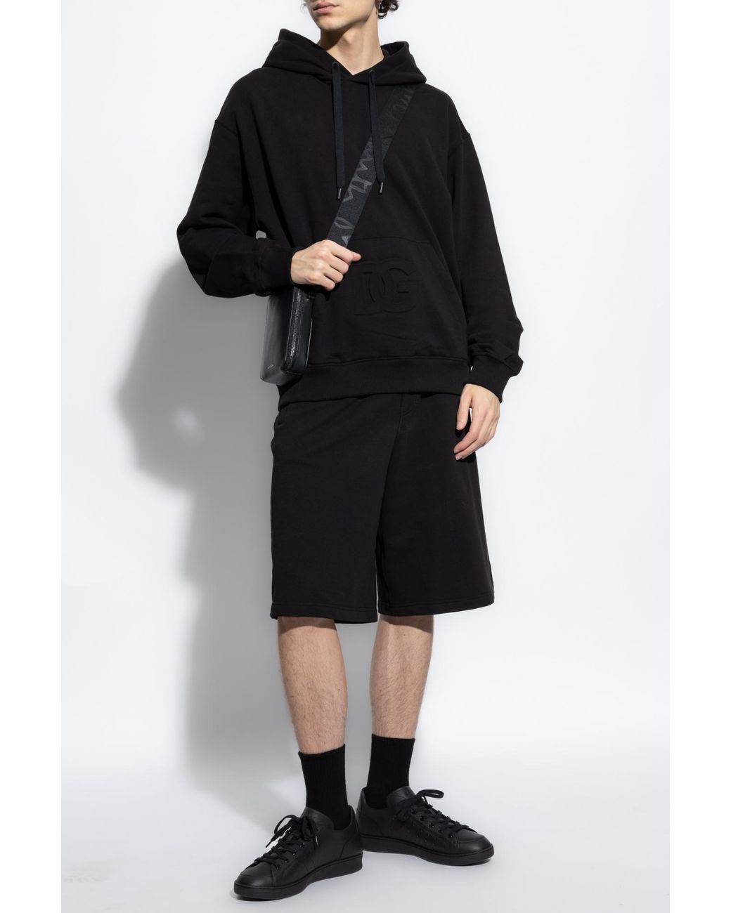 Dolce & Gabbana Blue Hoodie for men