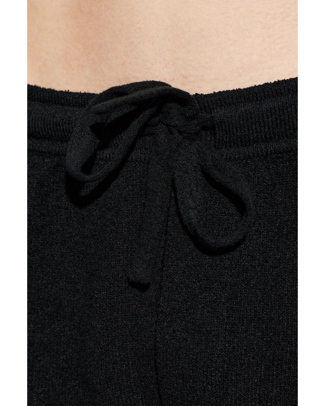 Dolce & Gabbana Black Shorts With Embroidered Logo On The Pocket for men