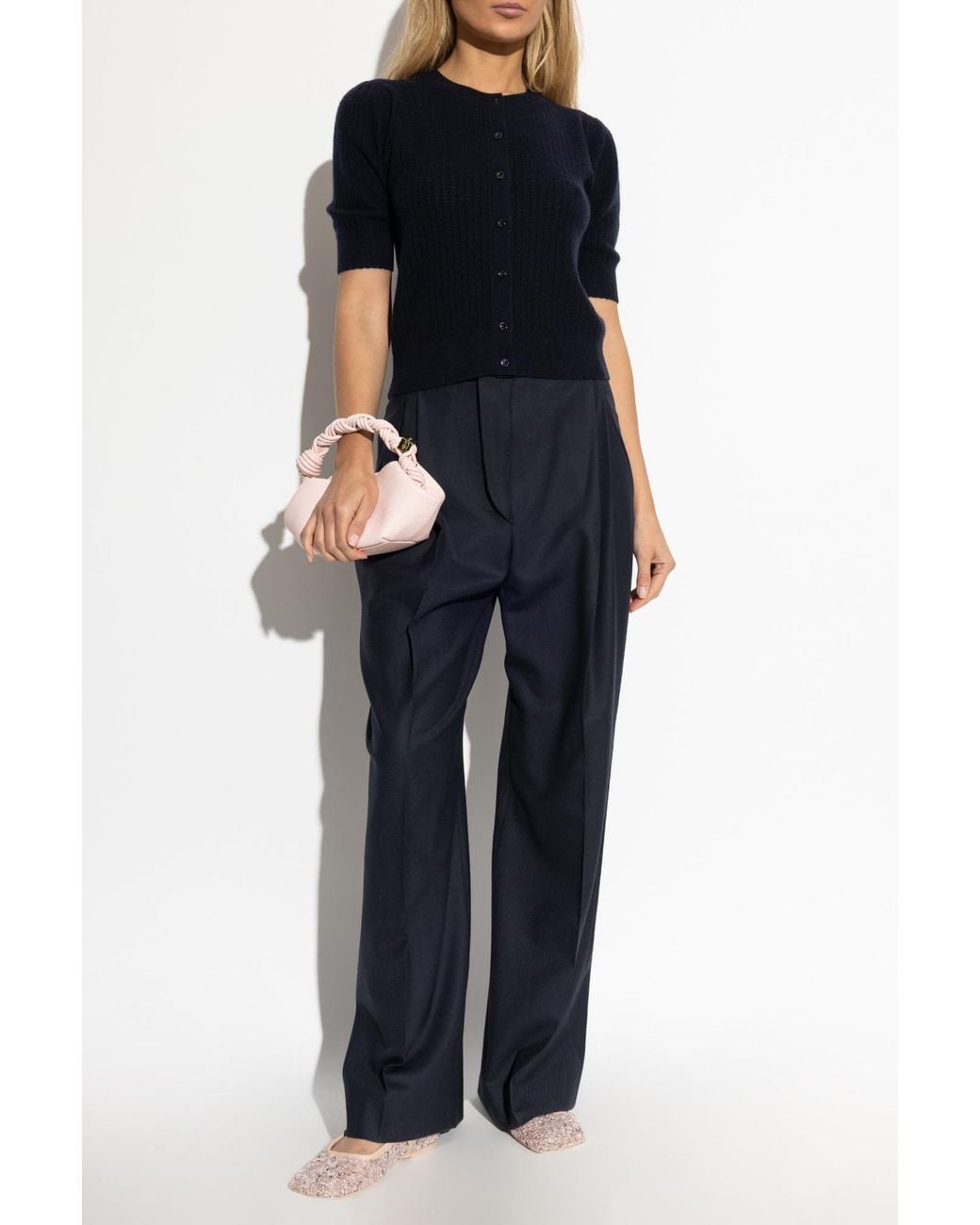 FRAME Black Cashmere Cardigan