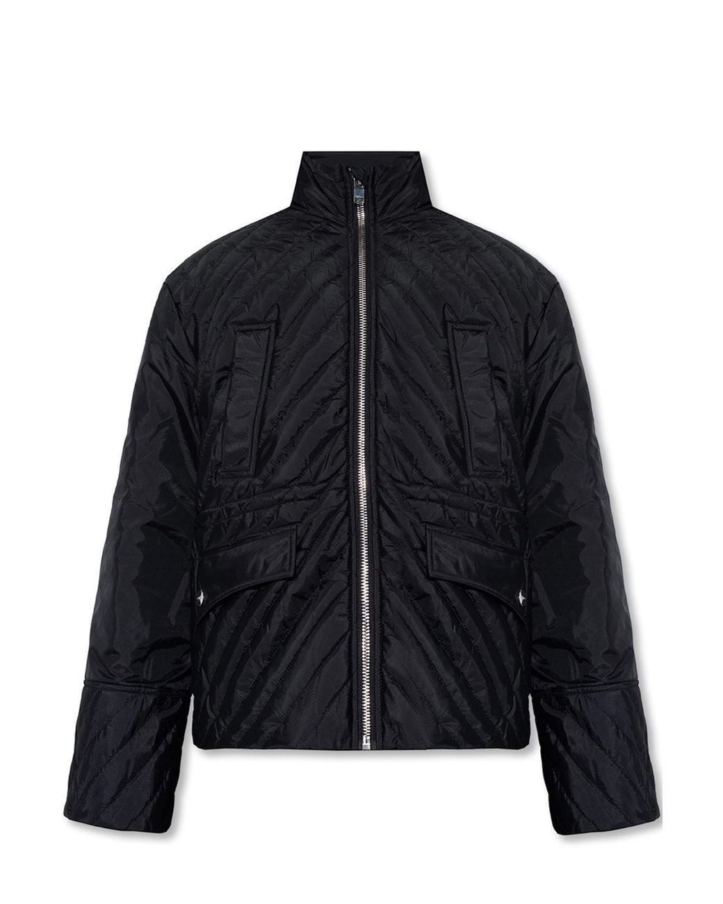 Ganni Blue Quilted Jacket