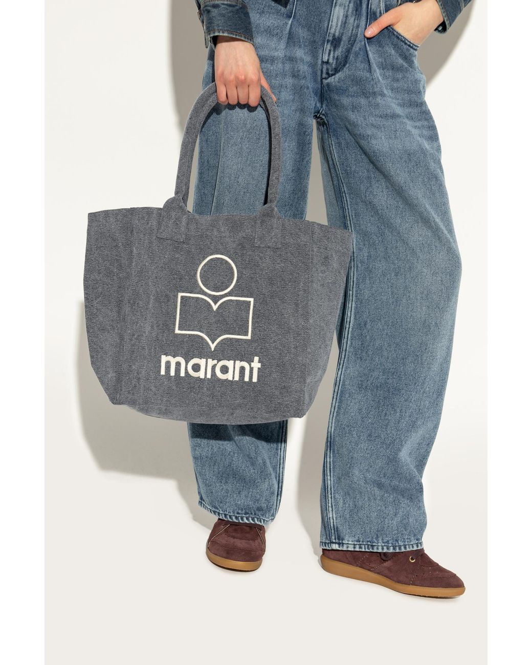Isabel Marant Black Shopper Bag "Yenky Small"