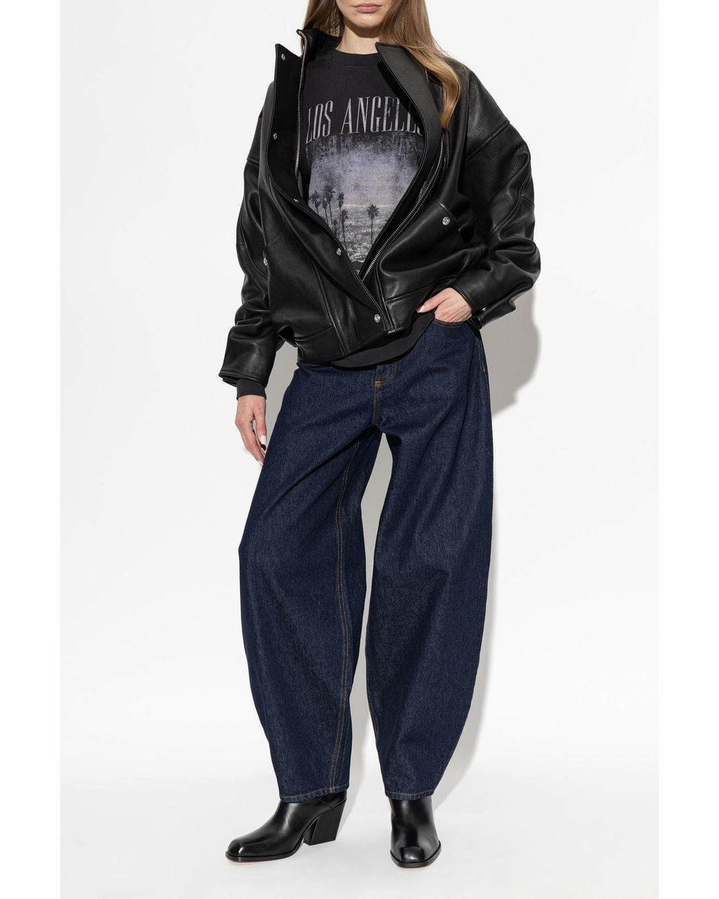 Anine Bing Black 'Sandy' Jacket