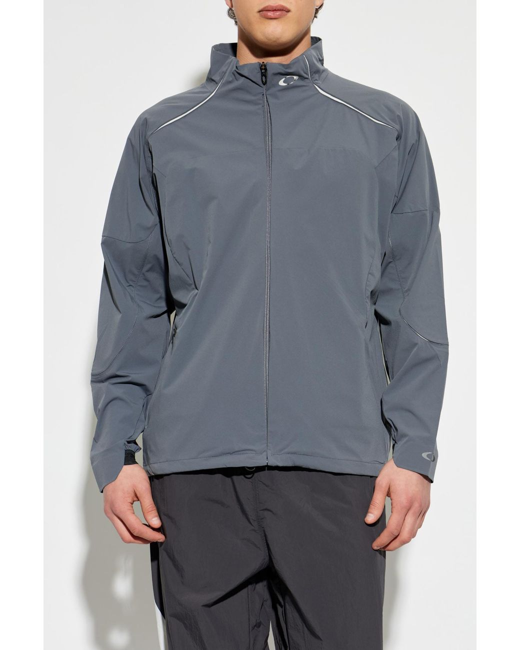 Oakley Blue Jacket With Logo for men
