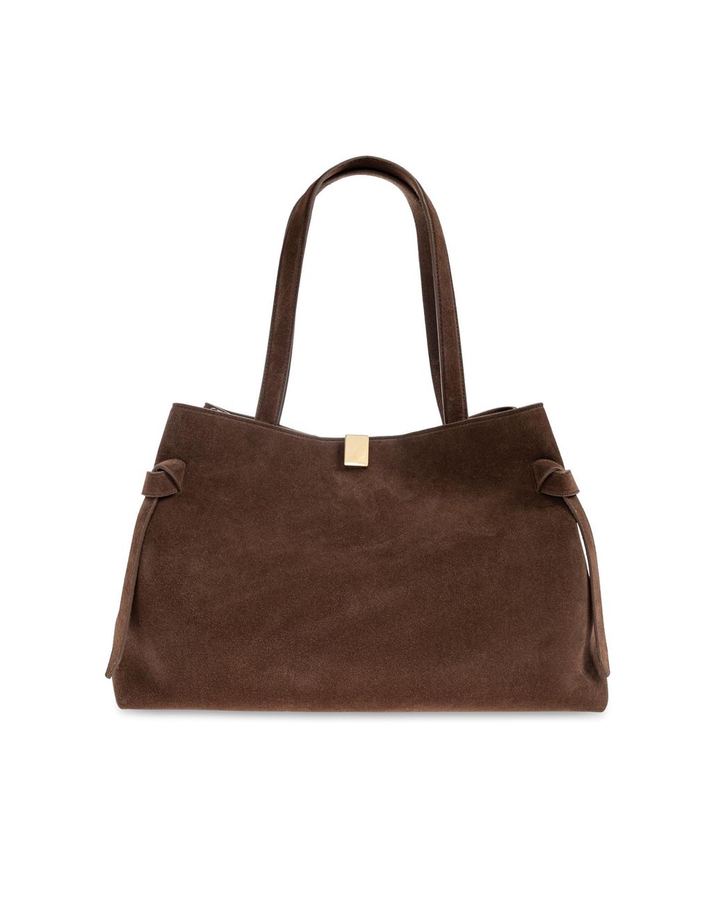 Yuzefi Brown Shopper Bag 'Gyoza'
