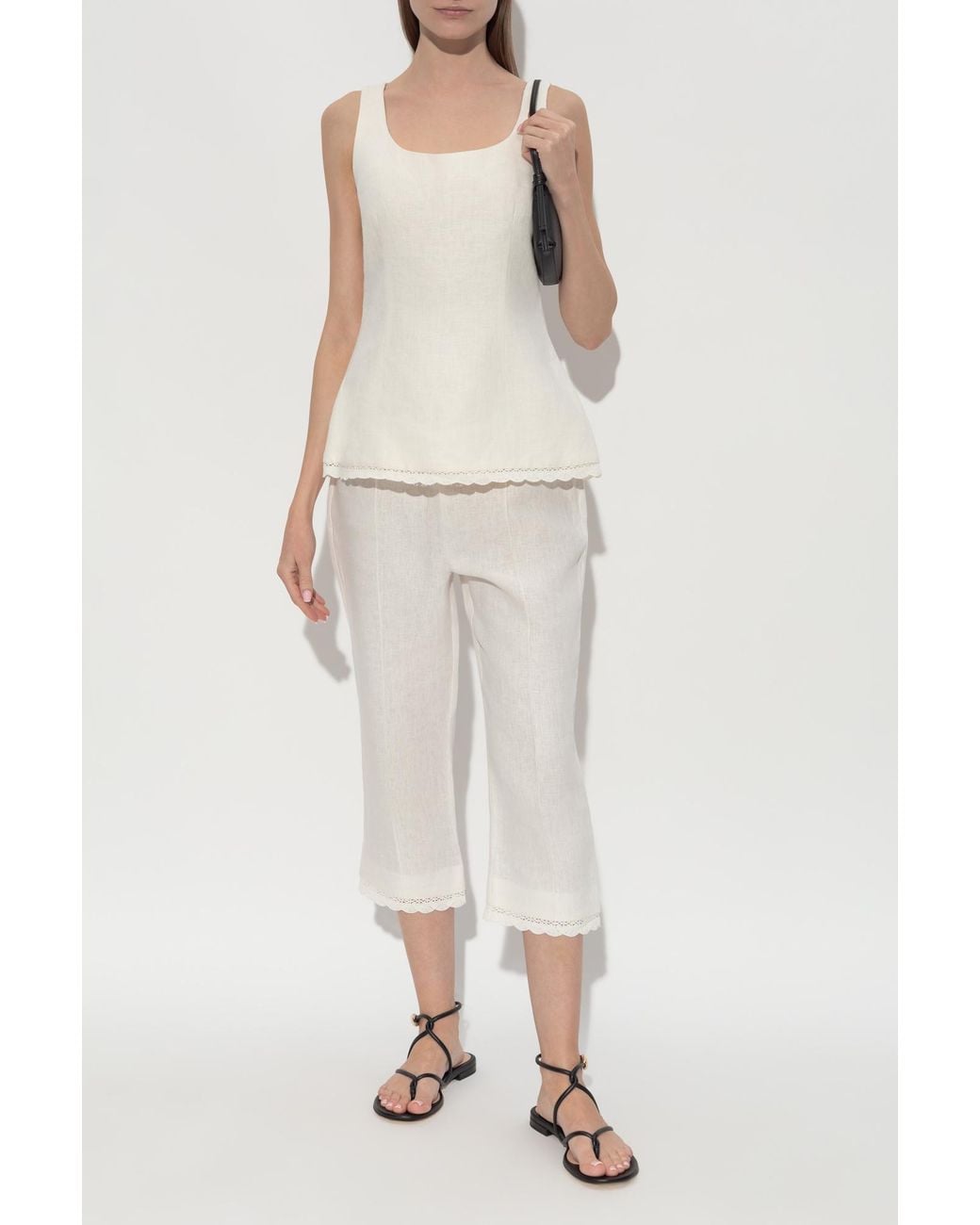 Posse White "Effi" Trousers