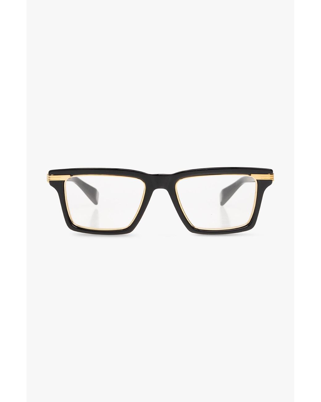 Balmain Black 'Legion Iv' Prescription Glasses