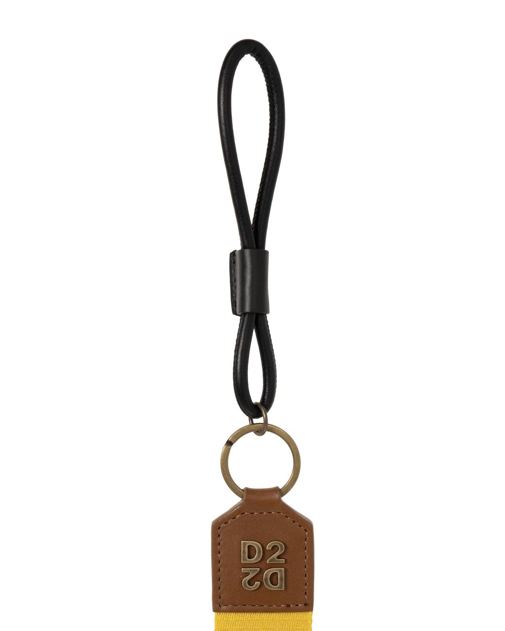 DSquared² Metallic Keychain for men