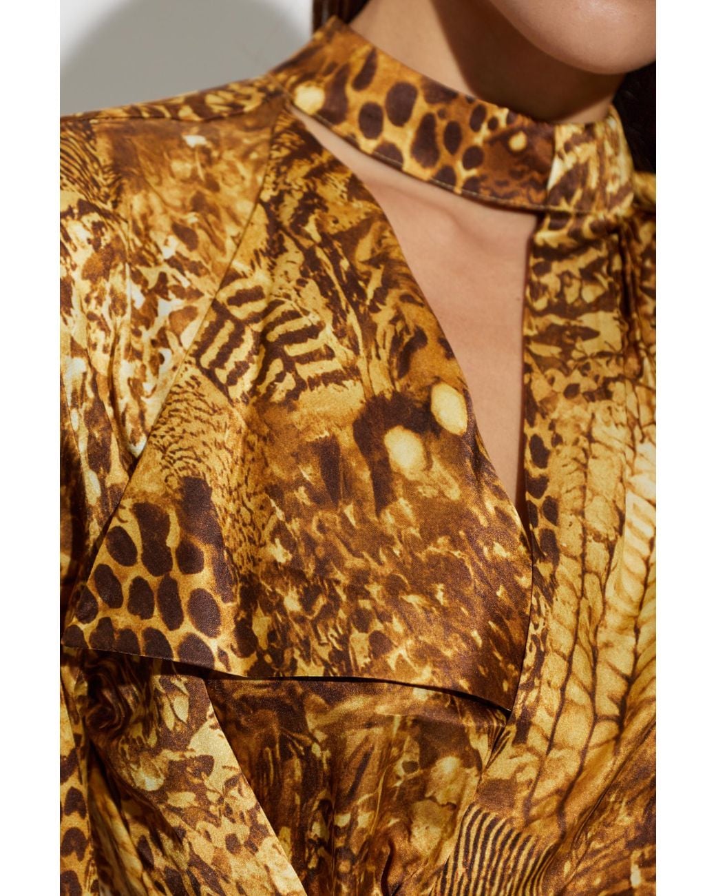 AllSaints Metallic 'Zellie' Shirt