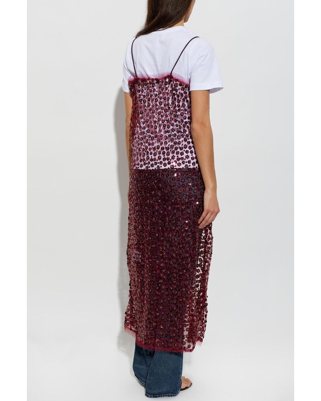 Munthe Red 'Currina' Dress