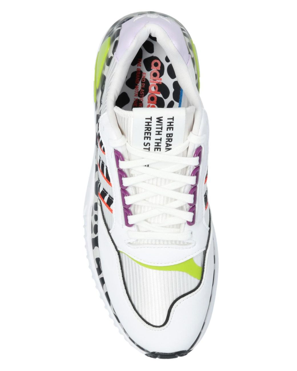 スニーカー Sport band sneakers / White adidas Men's Lifestyle ZX 8000 Sneakers - White adidas US