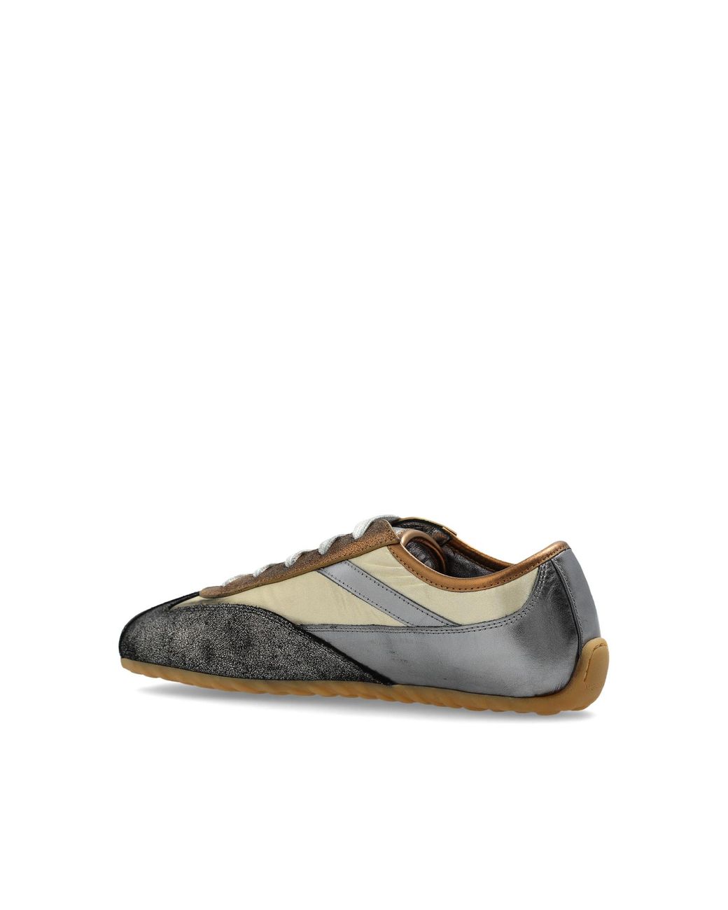 McQueen Brown Sport Shoes 'Boxe'