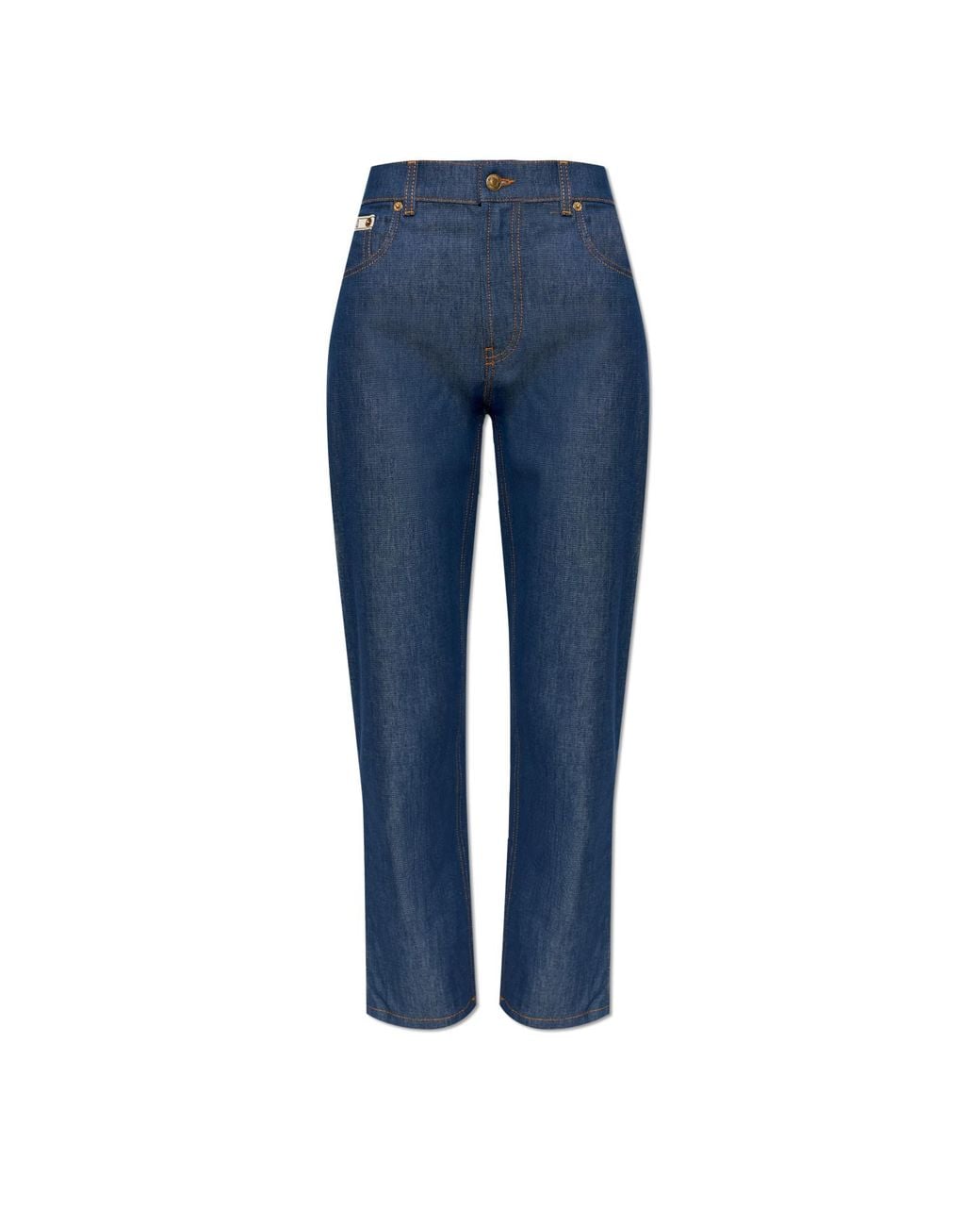 Moschino Blue Jeans With Tapered Legs