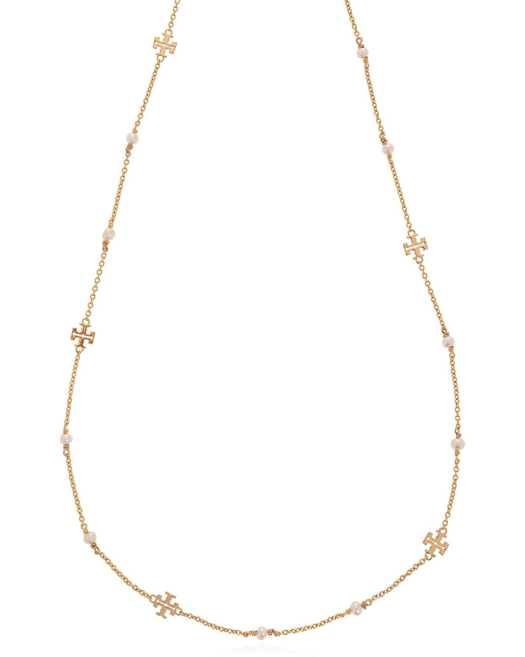 Tory Burch Metallic 'Kira' Necklace